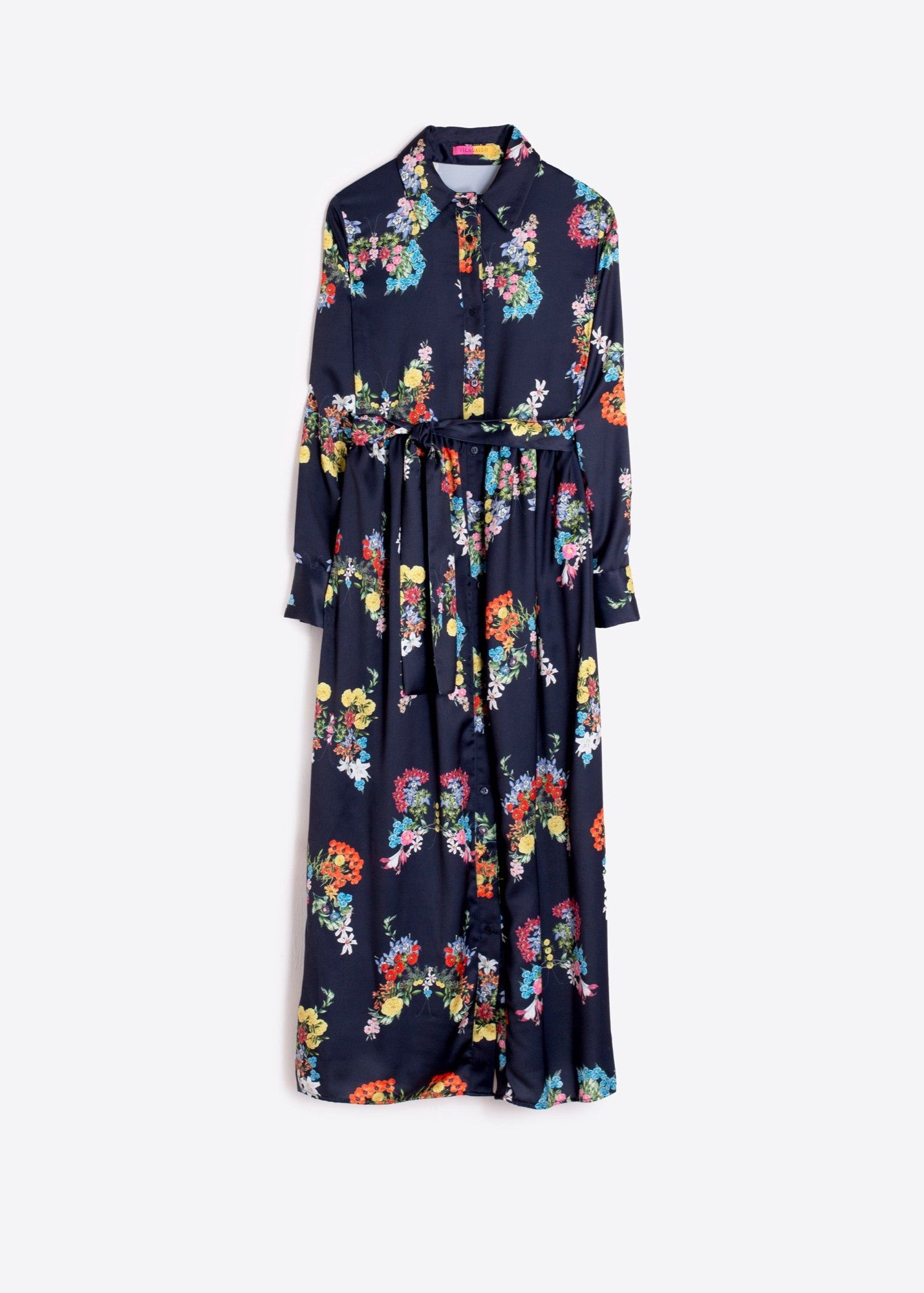 Vilagallo Amira Mariposa Floral Dress