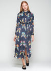 Vilagallo Amira Mariposa Floral Dress