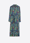 Vilagallo Forest Print Shirt Dress