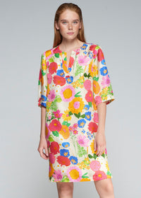 Vilagallo Lizete Dress Flor Seda