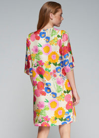 Vilagallo Lizete Dress Flor Seda
