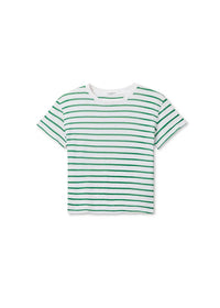 perfectwhitetee Everett Stripe Tee Grass
