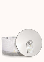 Thymes Frasier Fir Flocked 3-Wick Poured Candle