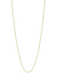 Gigi Clozeau White 16" Classic Necklace