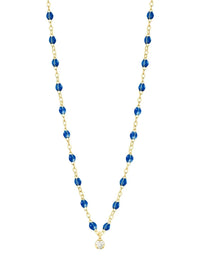 Gigi Clozeau Lapis 16.5" Diamond Necklace