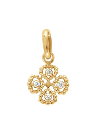Gigi Clozeau Lucky Clover diamond pendant