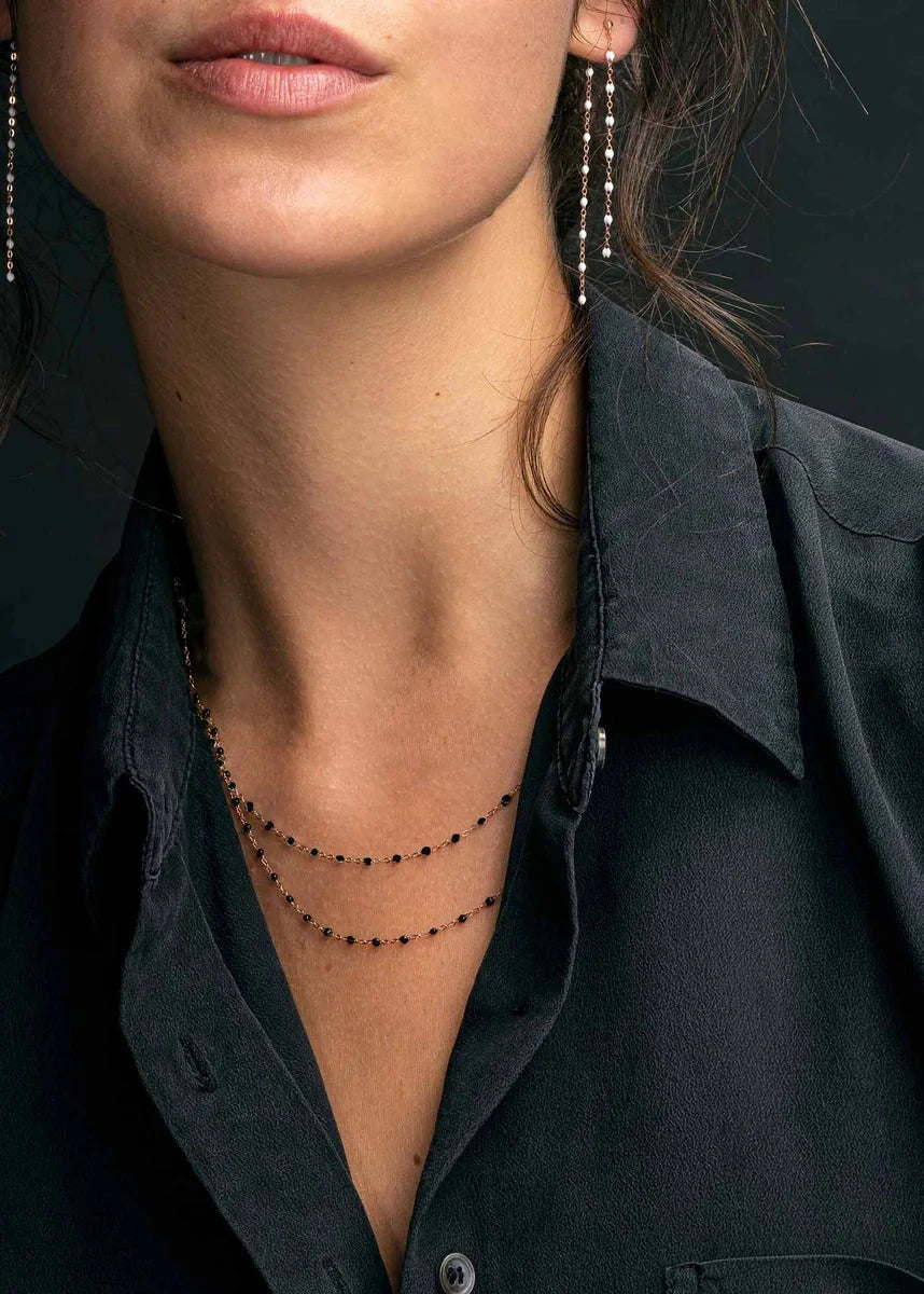 Gigi Clozeau Black 16" Classic Necklace
