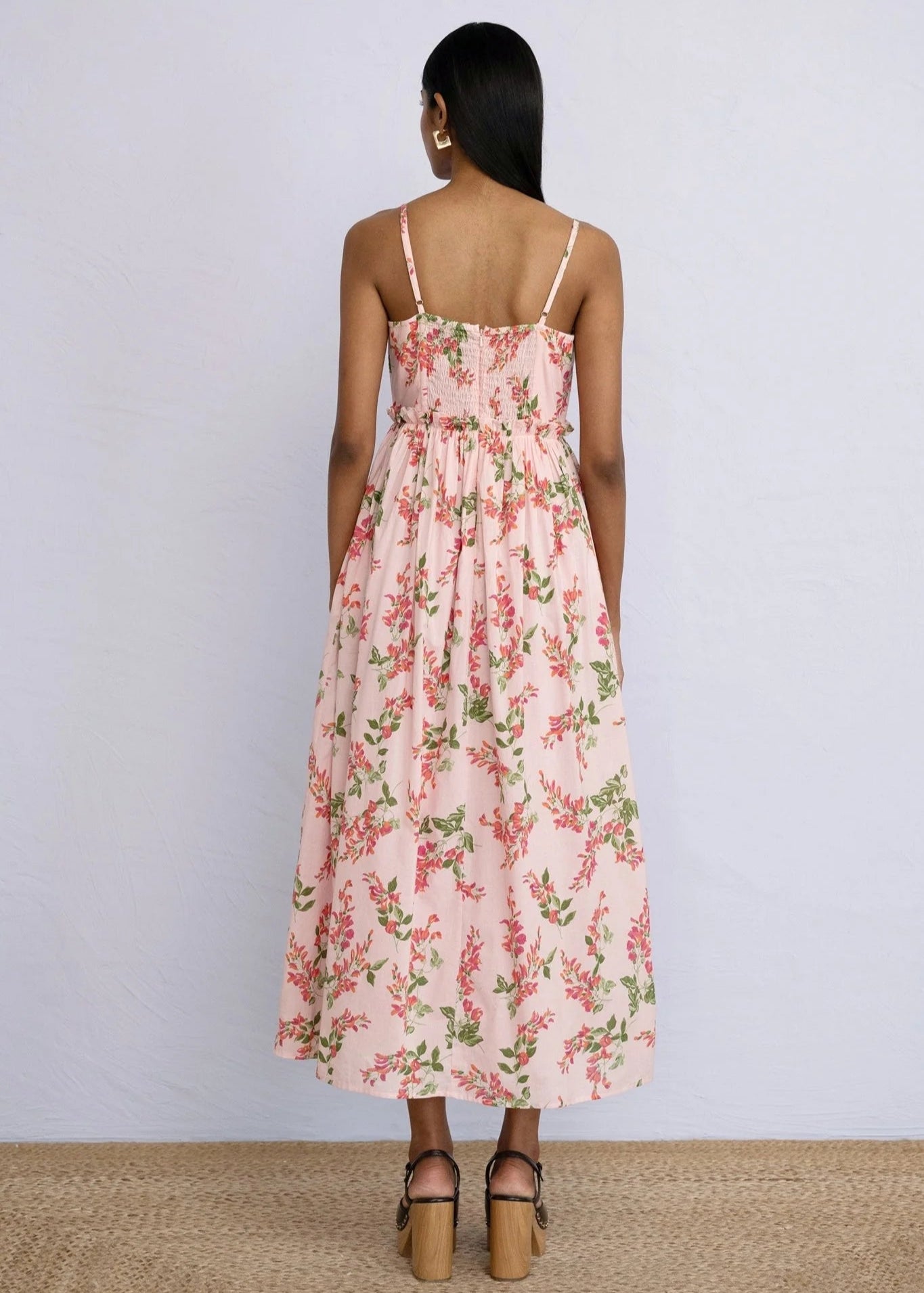 Banjanan Phoebe Dress Wisteria Cabaret