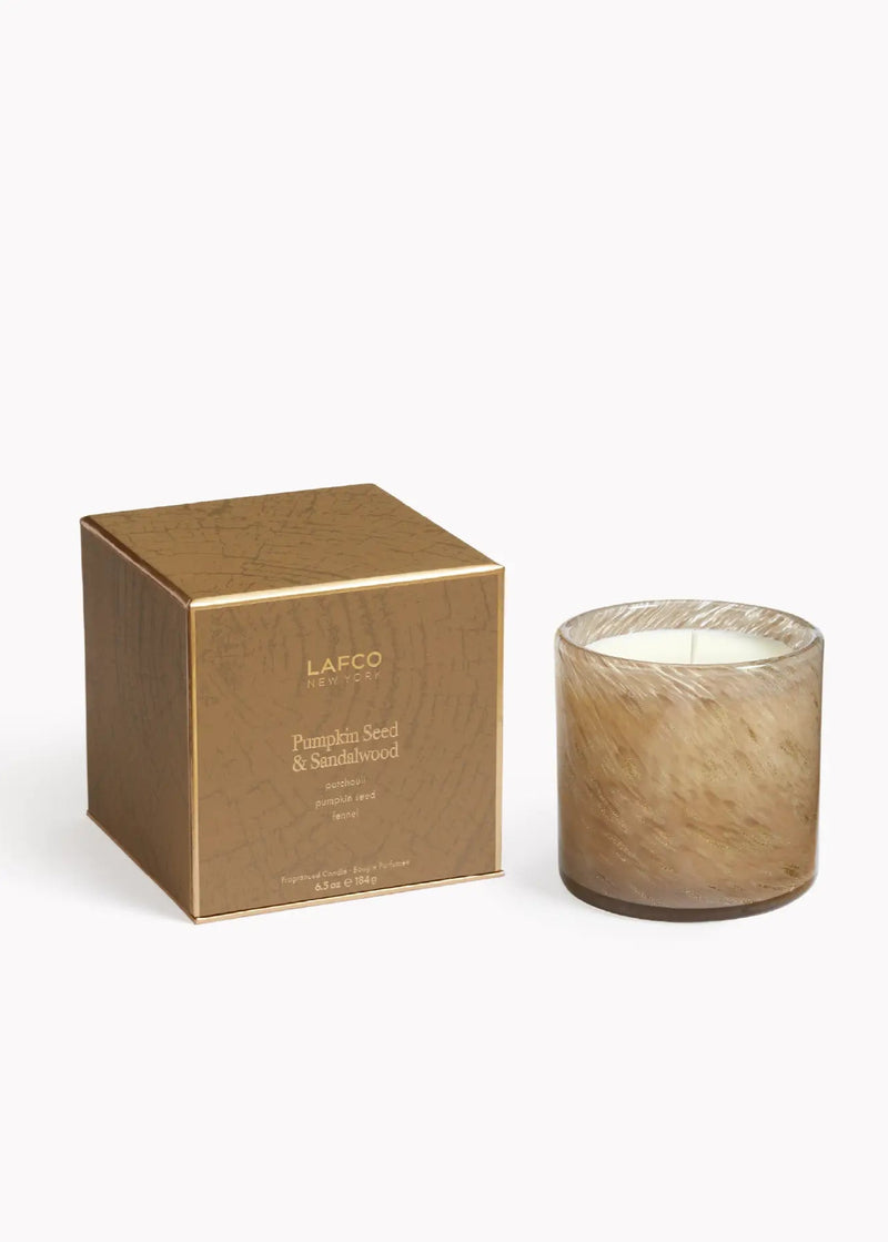 Lafco Pumpkin Seed & Sandlewood Classic 6.5oz Candle