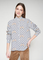 Vilagallo Leopard & Star Blouse
