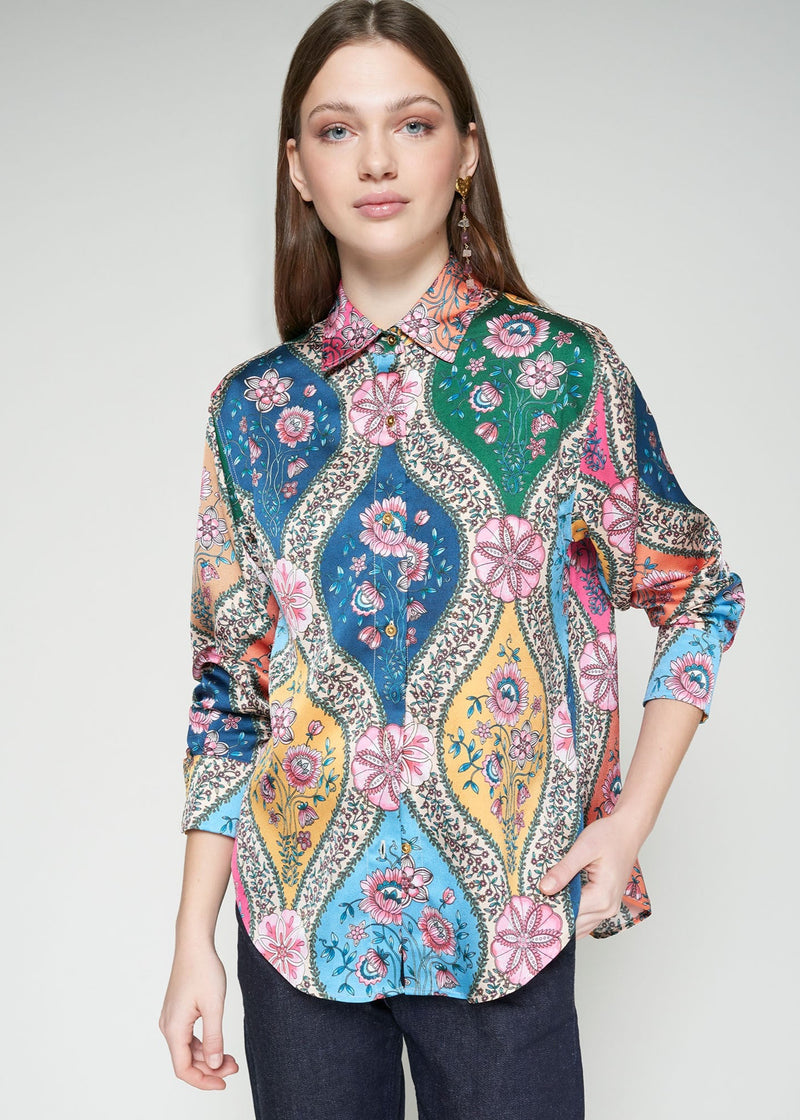 Vilagallo Donia Floral Shirt