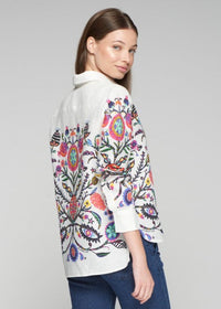 Vilagallo Isa Shirt Tree of Life Print