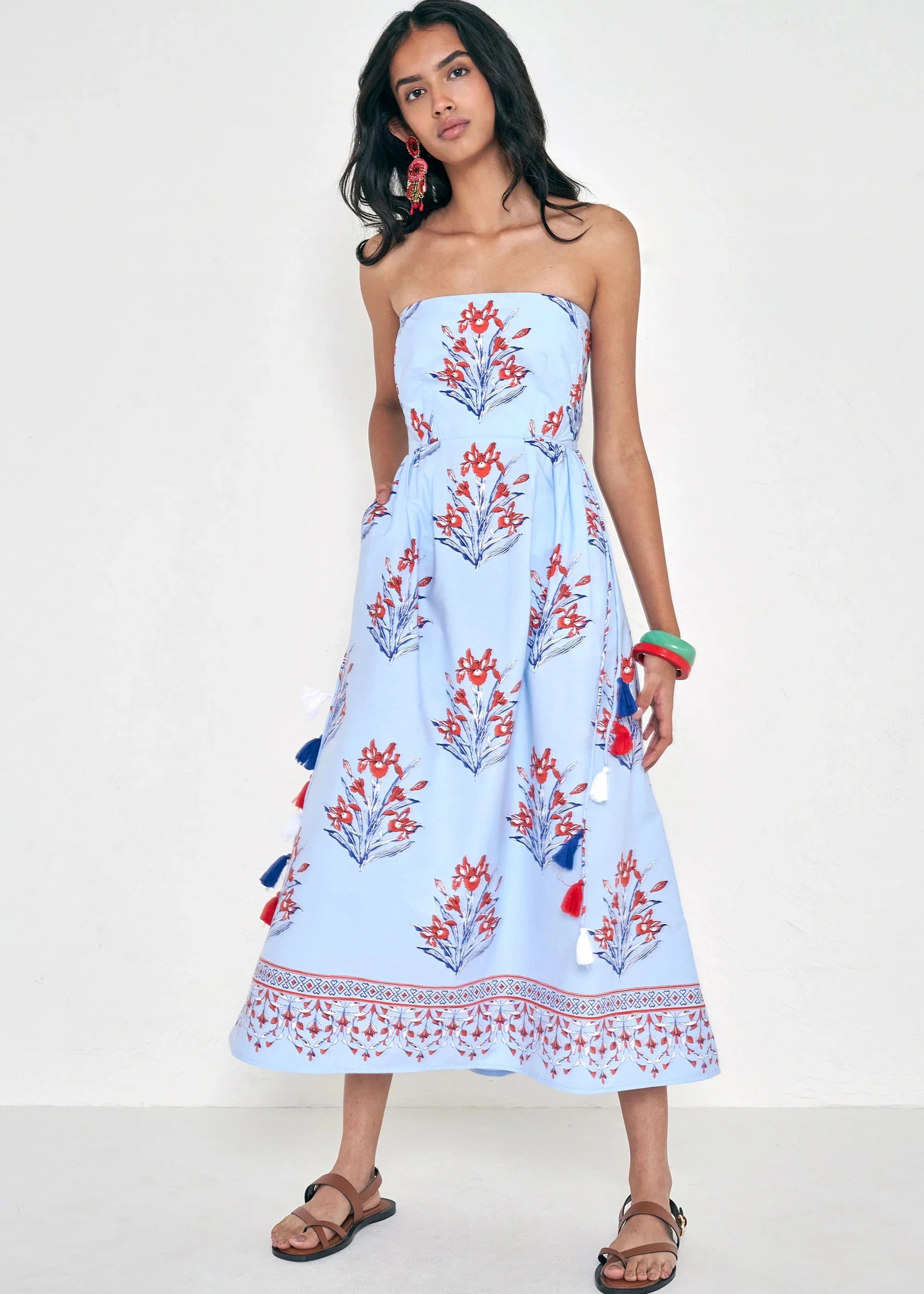 Banjanan Simona Dress Brigitte Sky