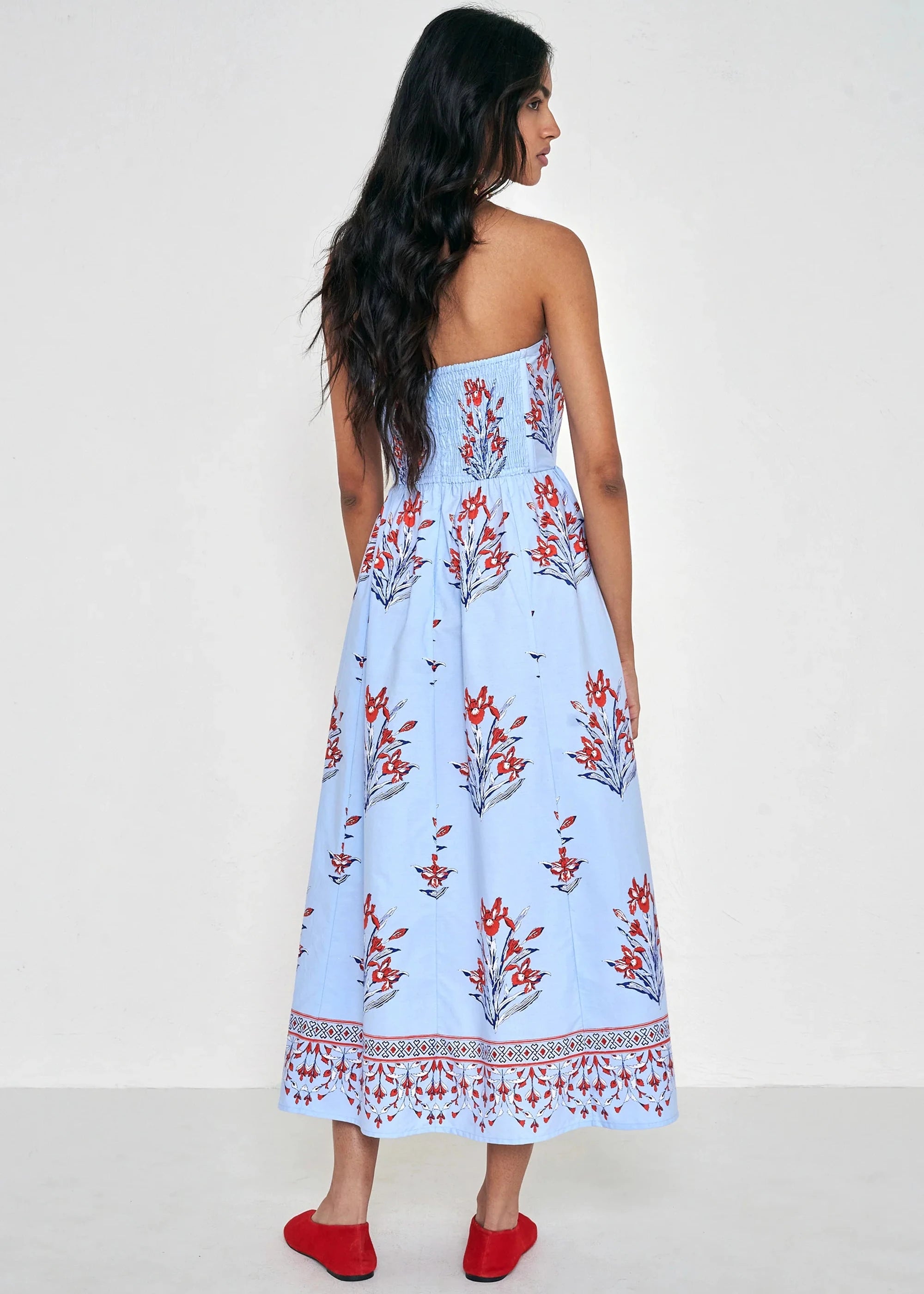 Banjanan Simona Dress Brigitte Sky