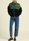 Trovata Lennox Zip-Up Jacket Green Canopy