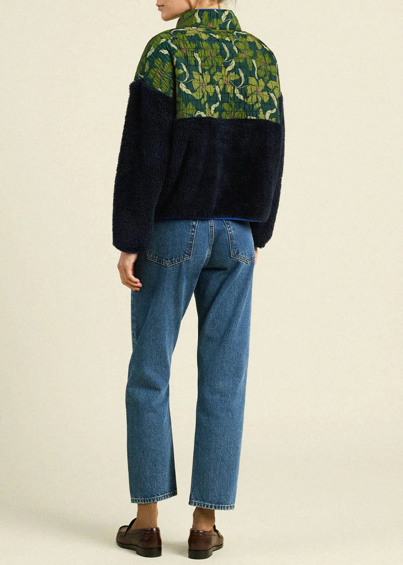 Trovata Lennox Zip-Up Jacket Green Canopy