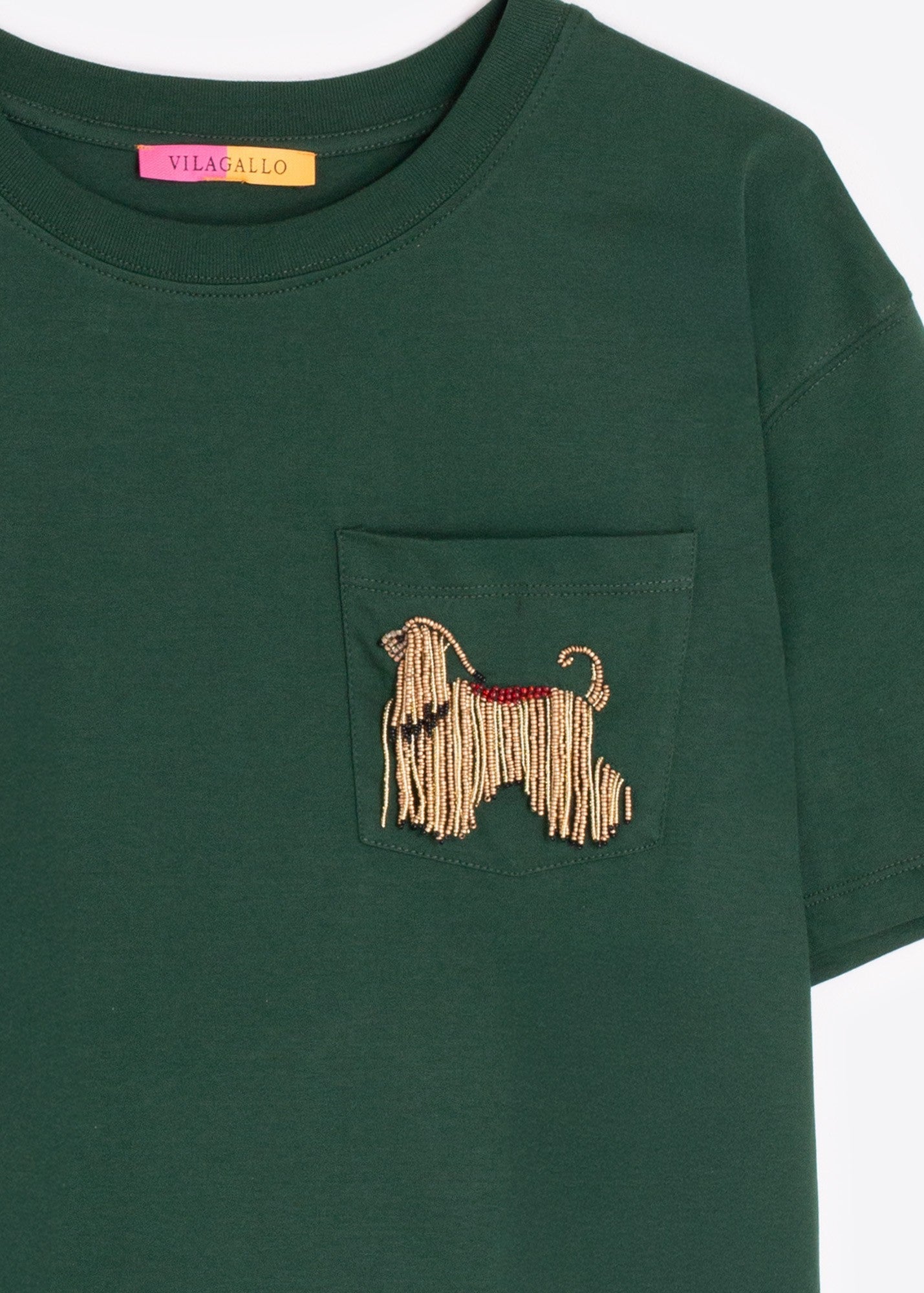 Vilagallo Green Dog Tee