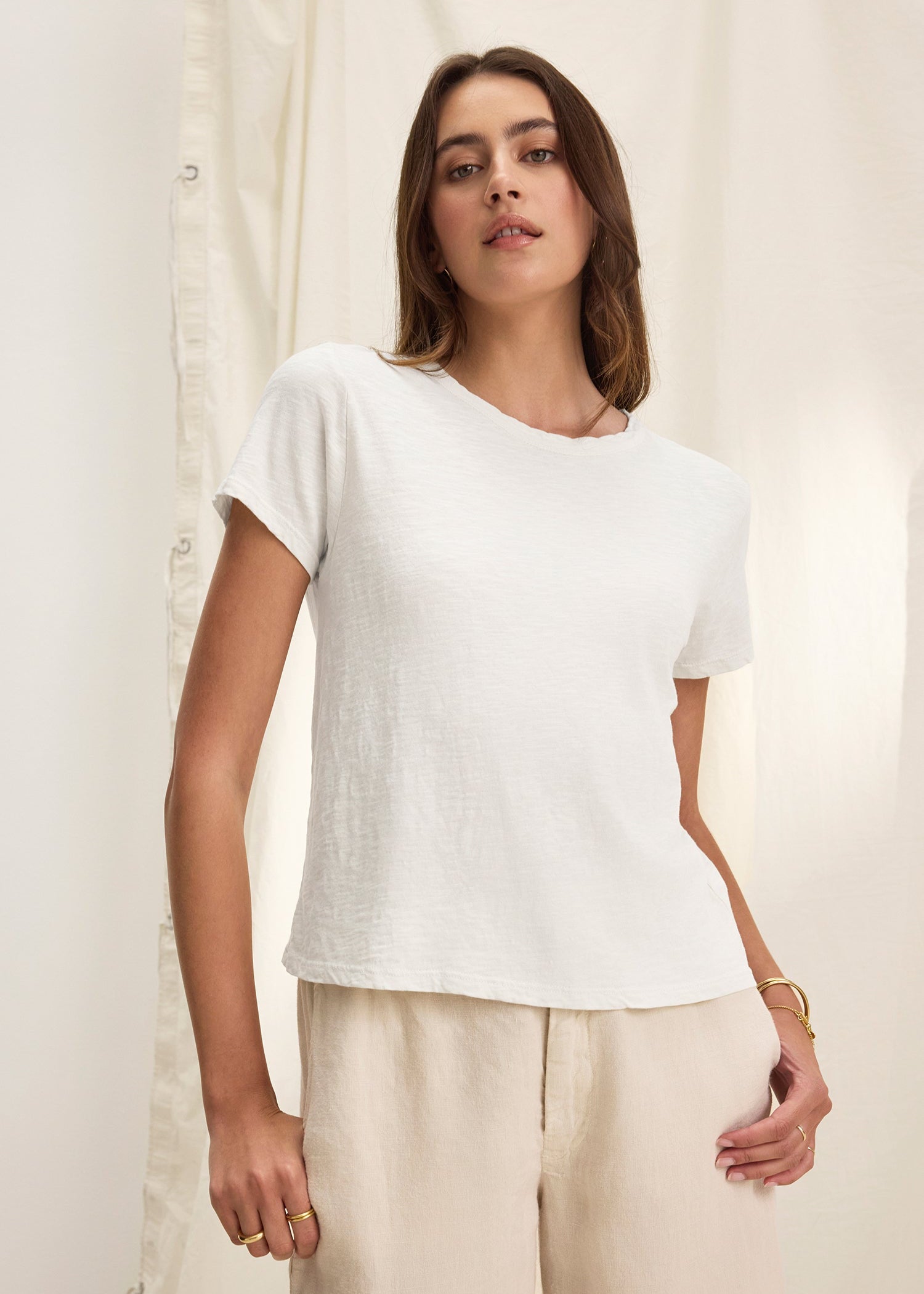 Velvet Marika White Tee