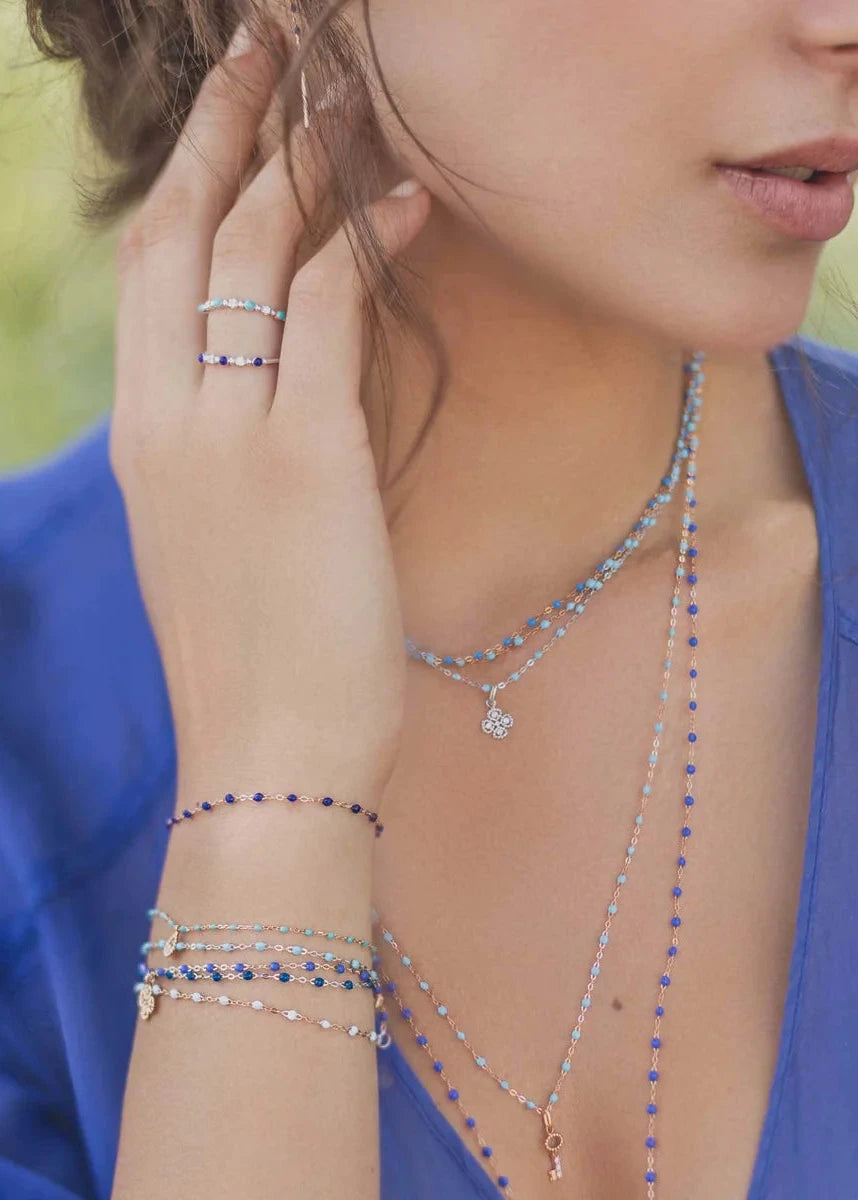 Gigi Clozeau Lucky Clover diamond pendant