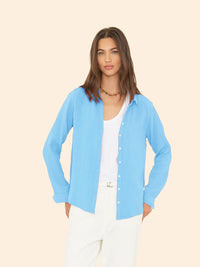 Xirena Scout Shirt Atlas Blue
