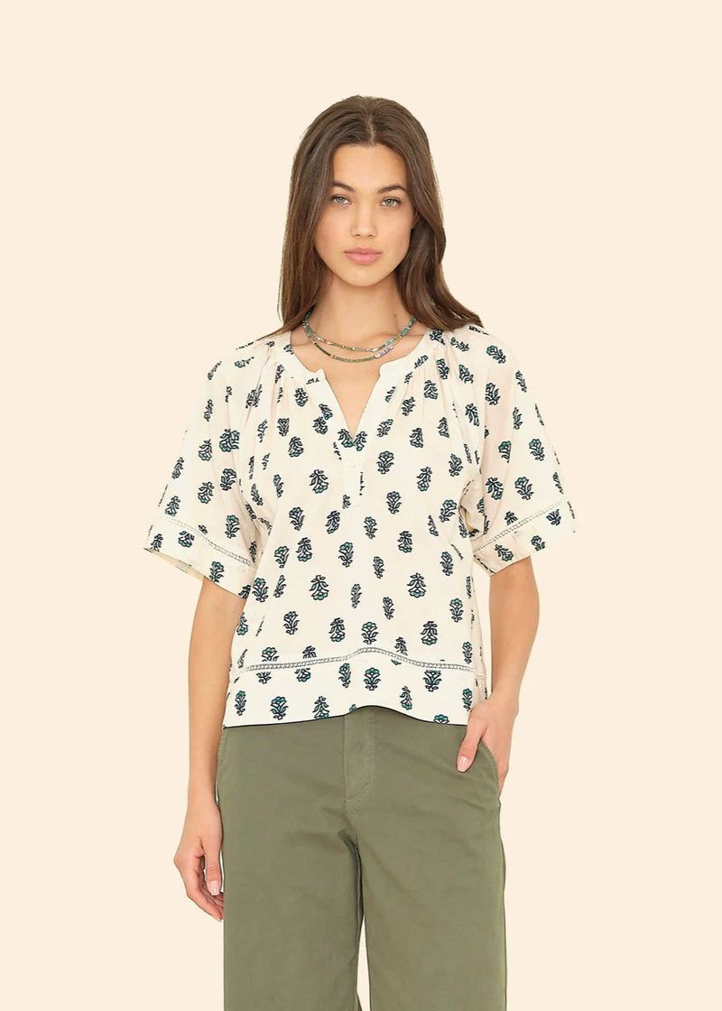Xirena Sadie Top Clover Stamp