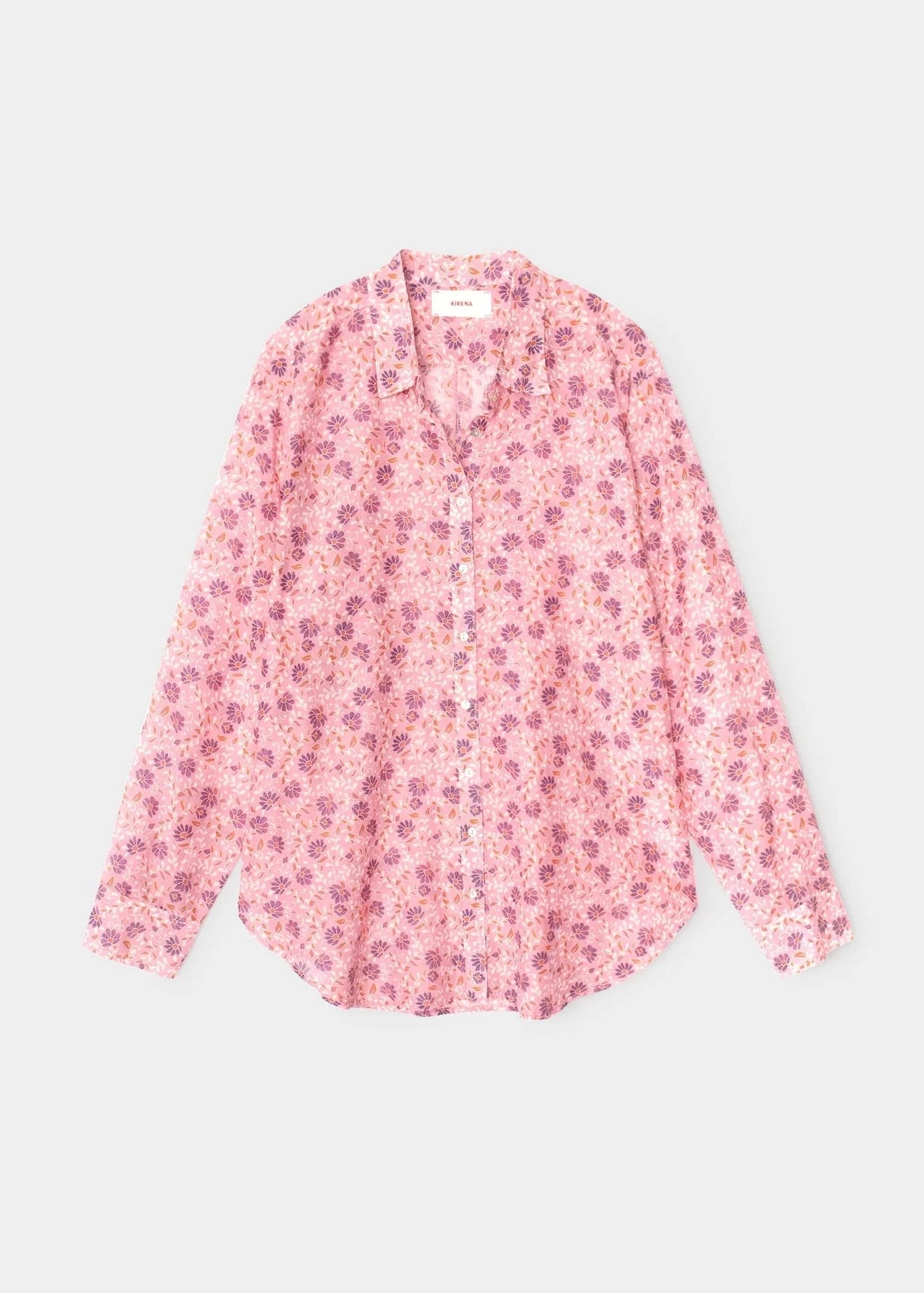 Xirena Violet Petals Beau Shirt