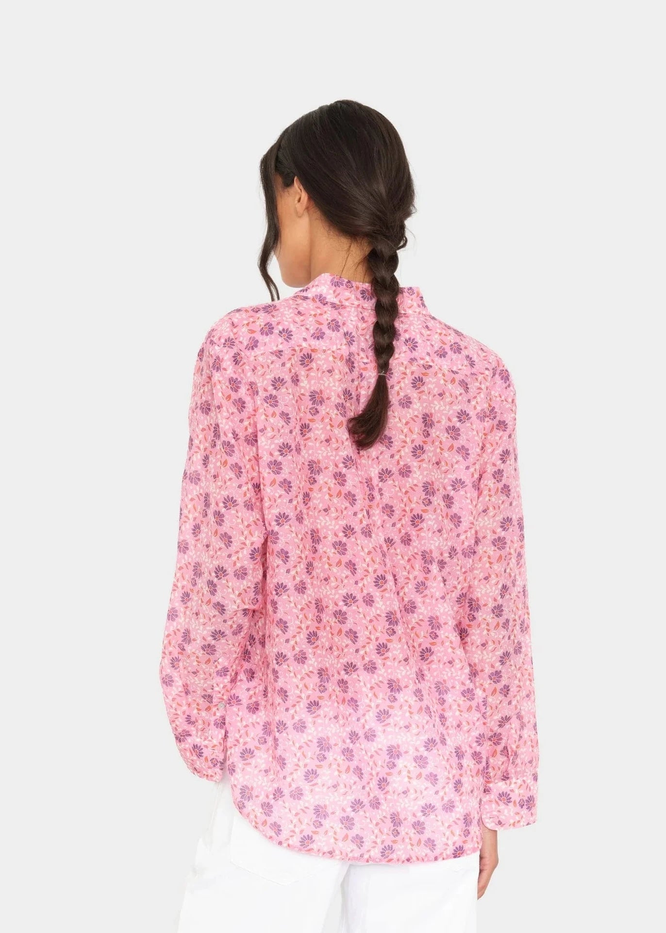 Xirena Violet Petals Beau Shirt