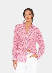 Xirena Violet Petals Beau Shirt