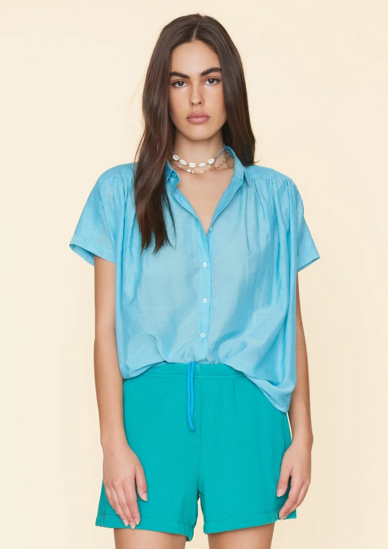 Xirena Balboa Blue Paxton Shirt