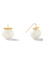 Classic Large Pebble Pearl Earrings