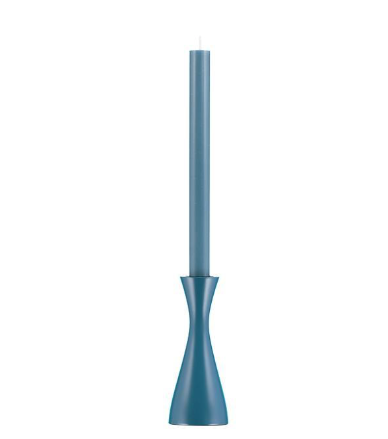 5.9" Petrol Blue Candleholder