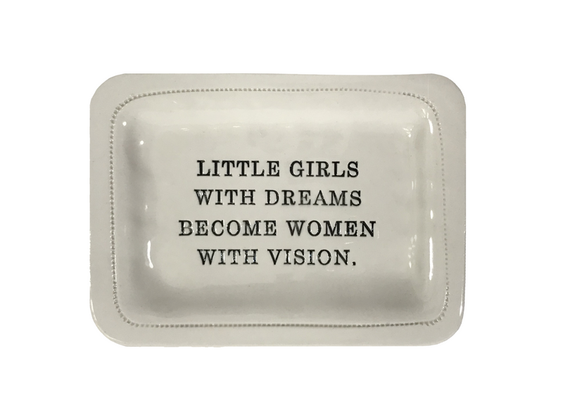 Little Girls With Dreams Dish