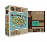 American Road Trip Puzzle