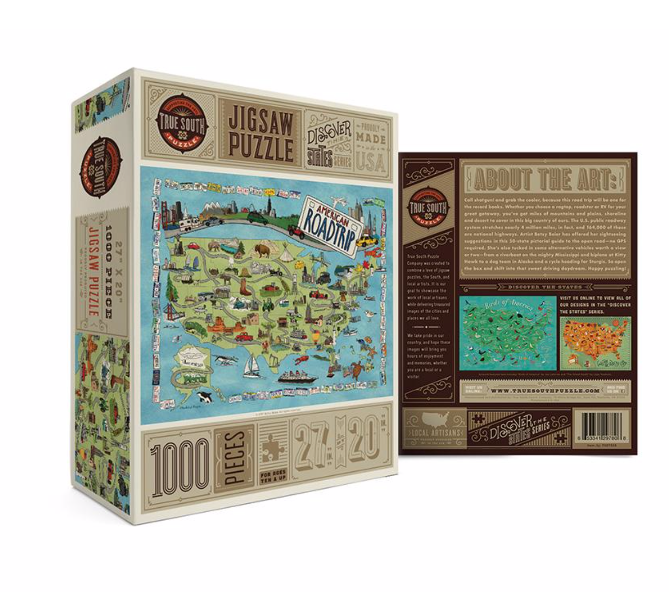 American Road Trip Puzzle