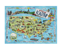 American Road Trip Puzzle