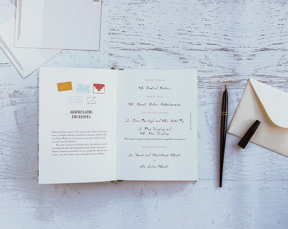 "Mr. Boddington's Etiquette" Book