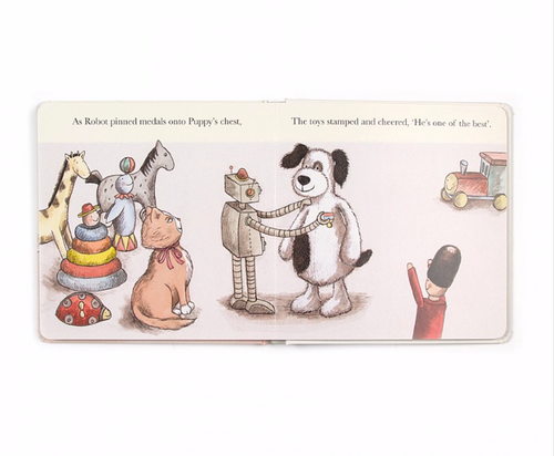 "The Scruffy Puppy" Book