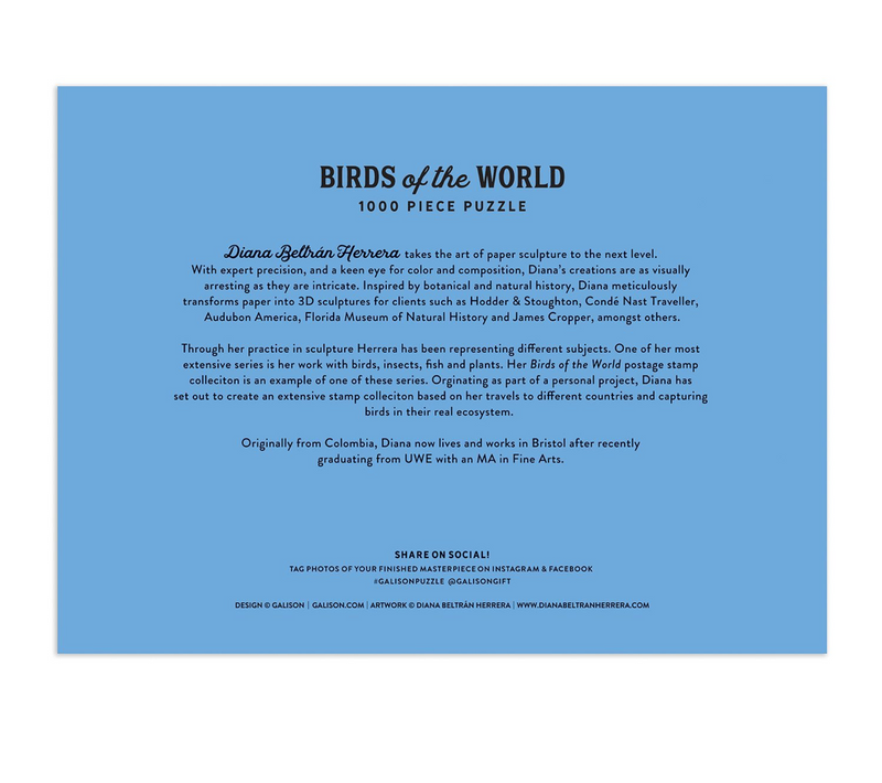 Birds Of The World Puzzle