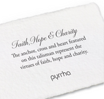 Pyrrha Faith, Hope, & Charity Talisman