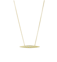 Suzy Landa Icicle Necklace with Diamonds