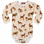 Natural Dog Organic Cotton Long Sleeve One Piece