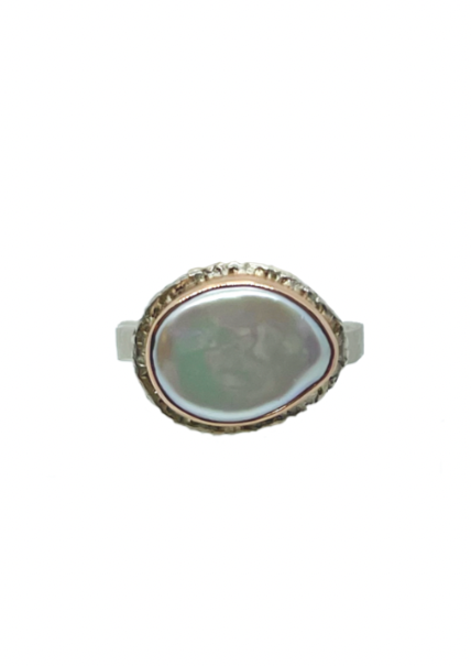 Jamie Joseph Pink Cultured Pearl Ring