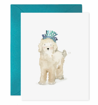Lucy Dog Birthday Card
