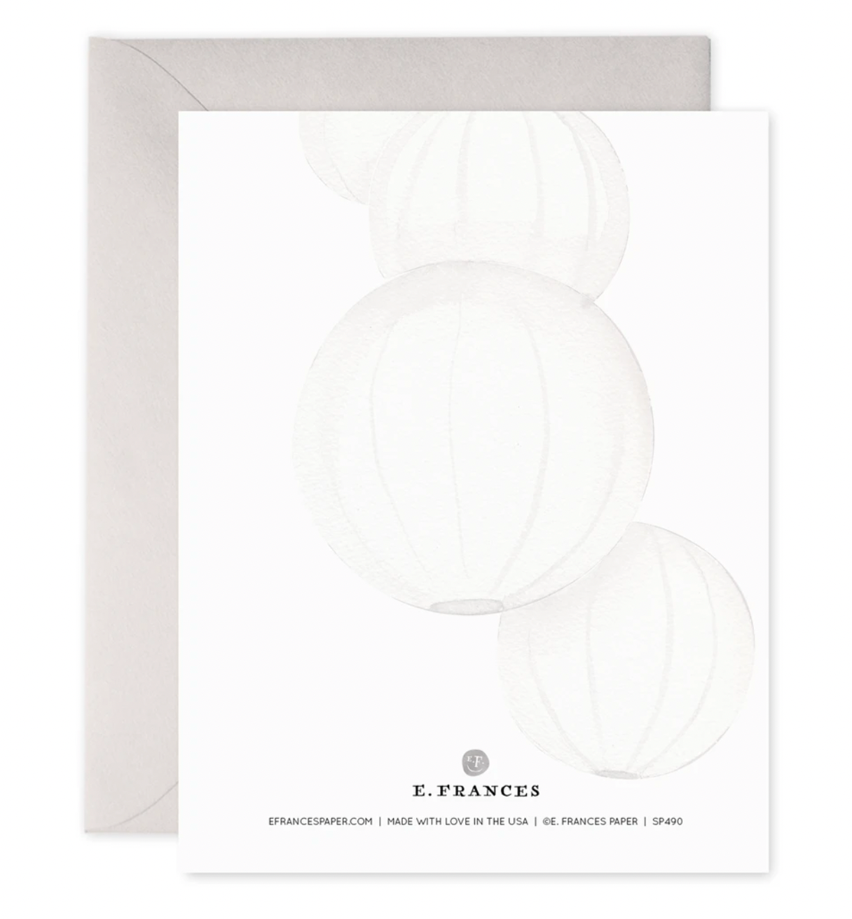 Wedding Lanterns Card