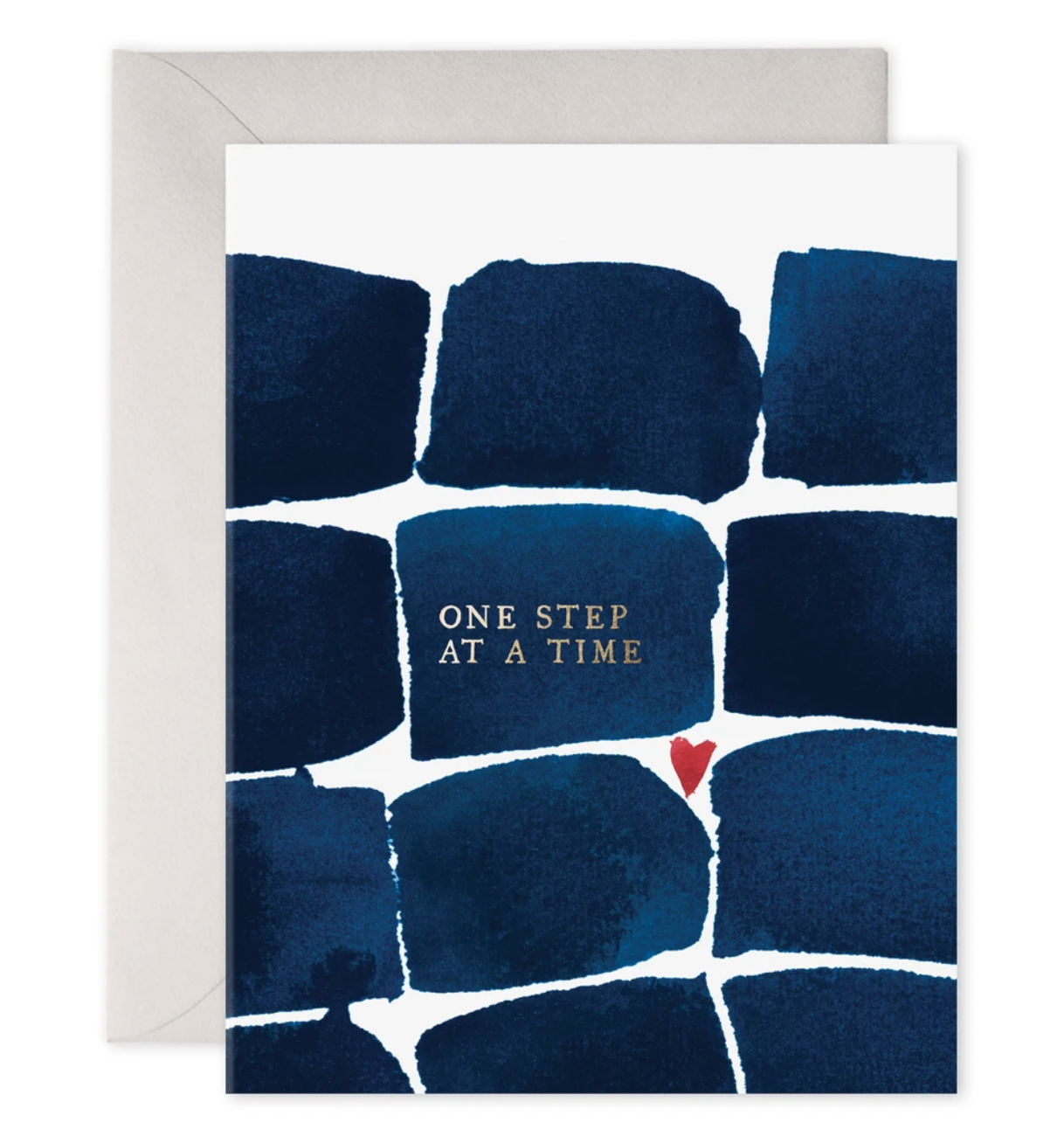 One Step At A Time Condolence Card