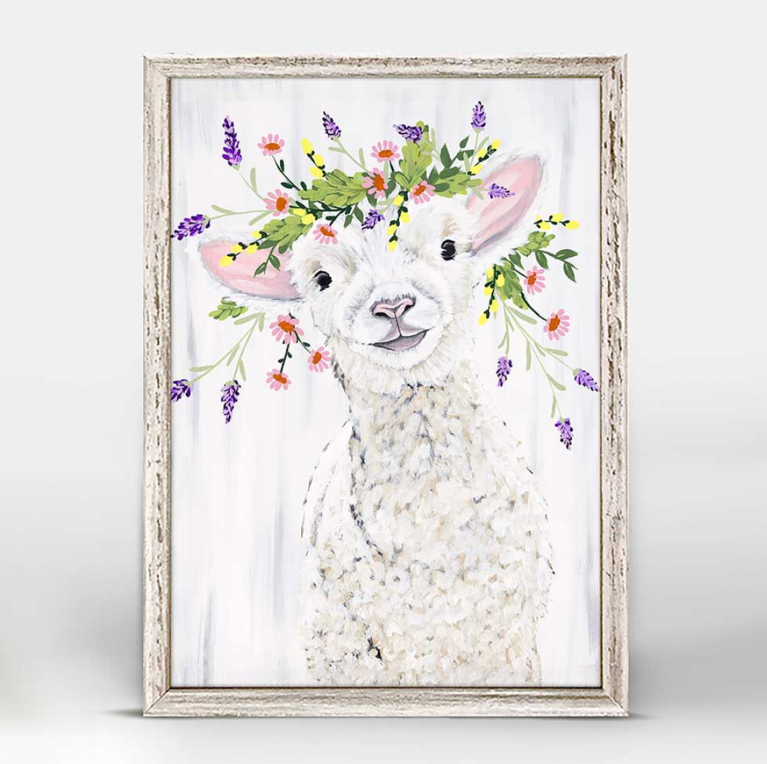 Grace Mini Framed Canvas