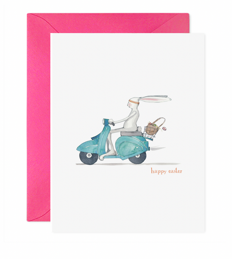Easter Moped Card