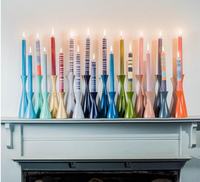 5.9" Opaline Candleholder
