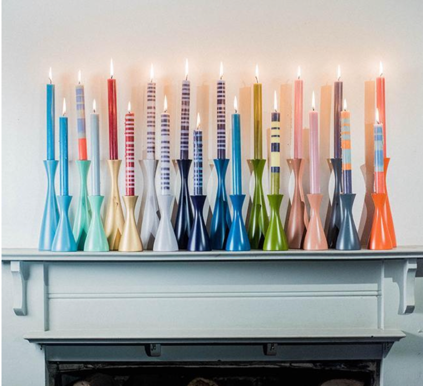 5.9" Opaline Candleholder