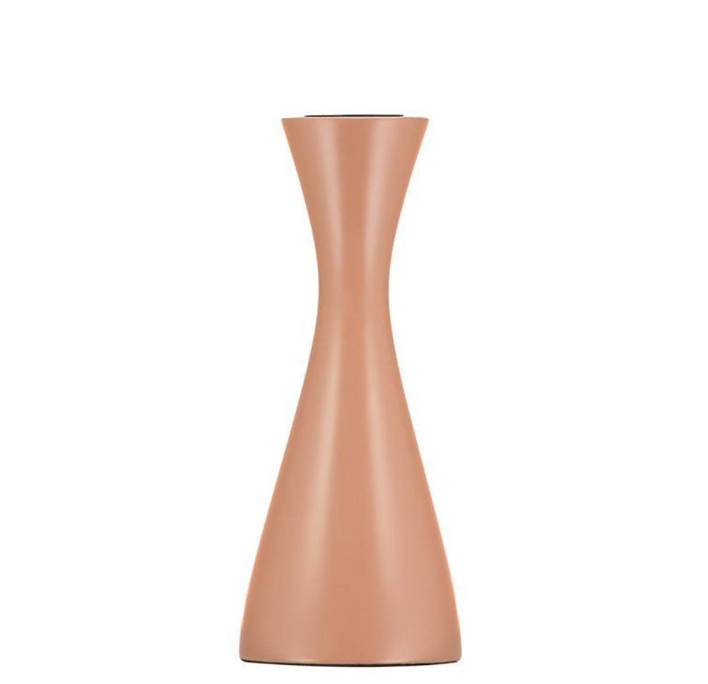 5.9" Old Rose Candleholder